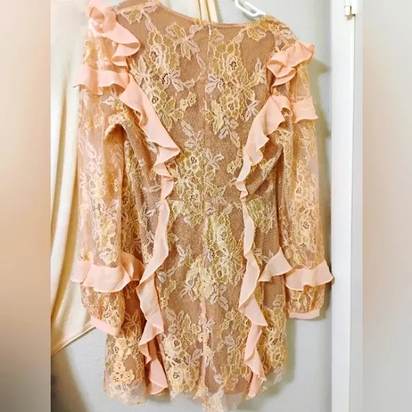 For Love and Lemons Bumble Lace Dress