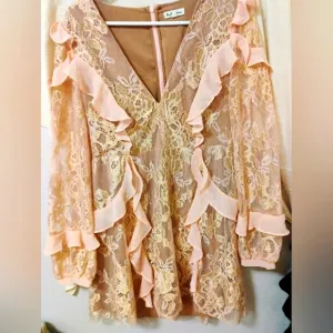 For Love and Lemons Bumble Lace Dress