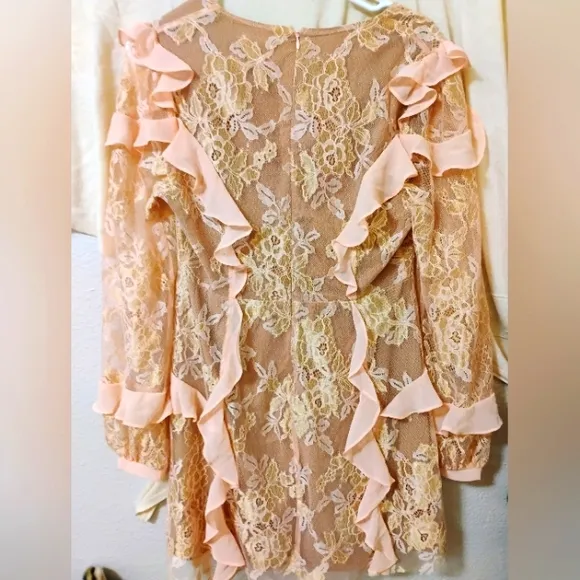 For Love and Lemons Bumble Lace Dress
