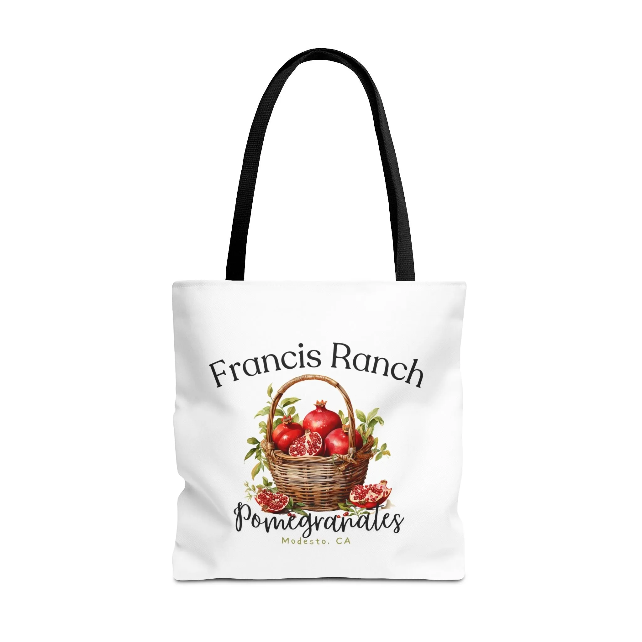 Francis Ranch Pomegranate Tote Bag (AOP)