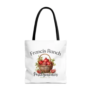 Francis Ranch Pomegranate Tote Bag (AOP)