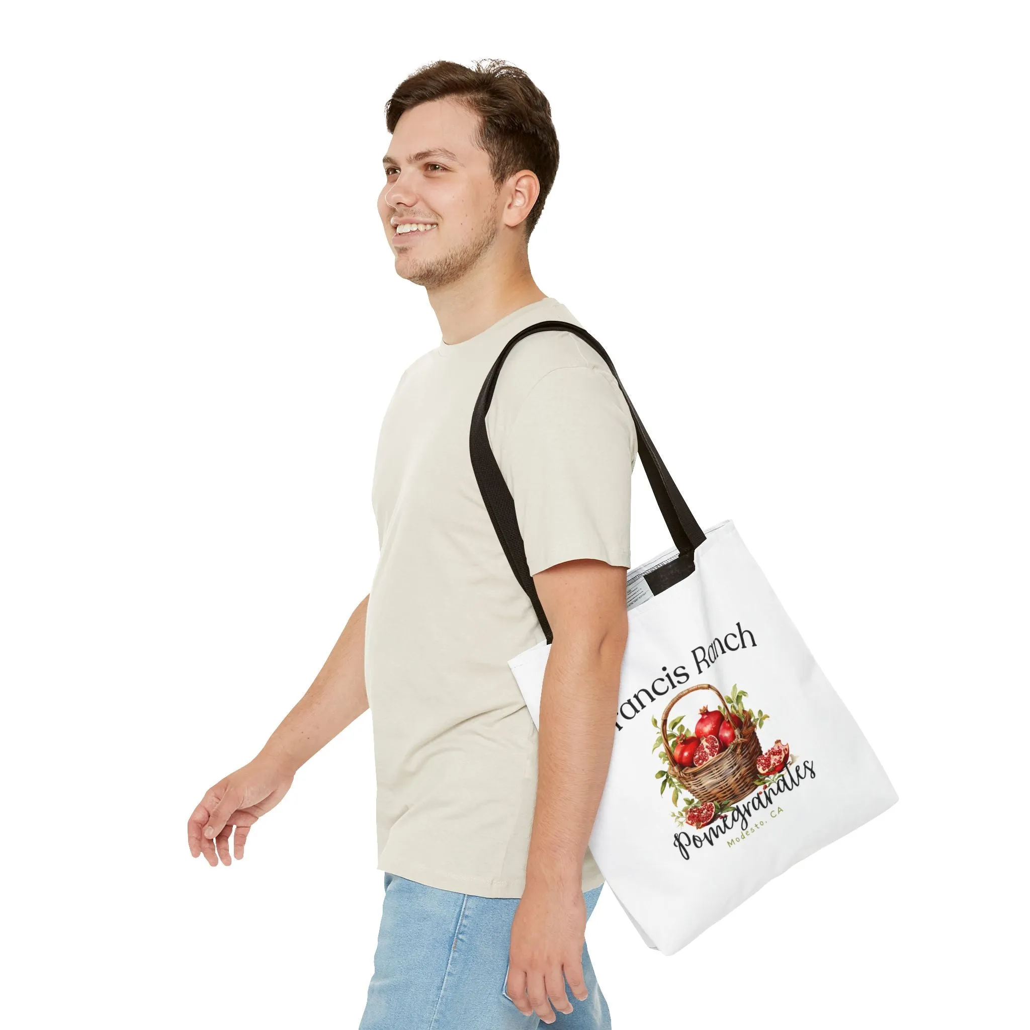 Francis Ranch Pomegranate Tote Bag (AOP)