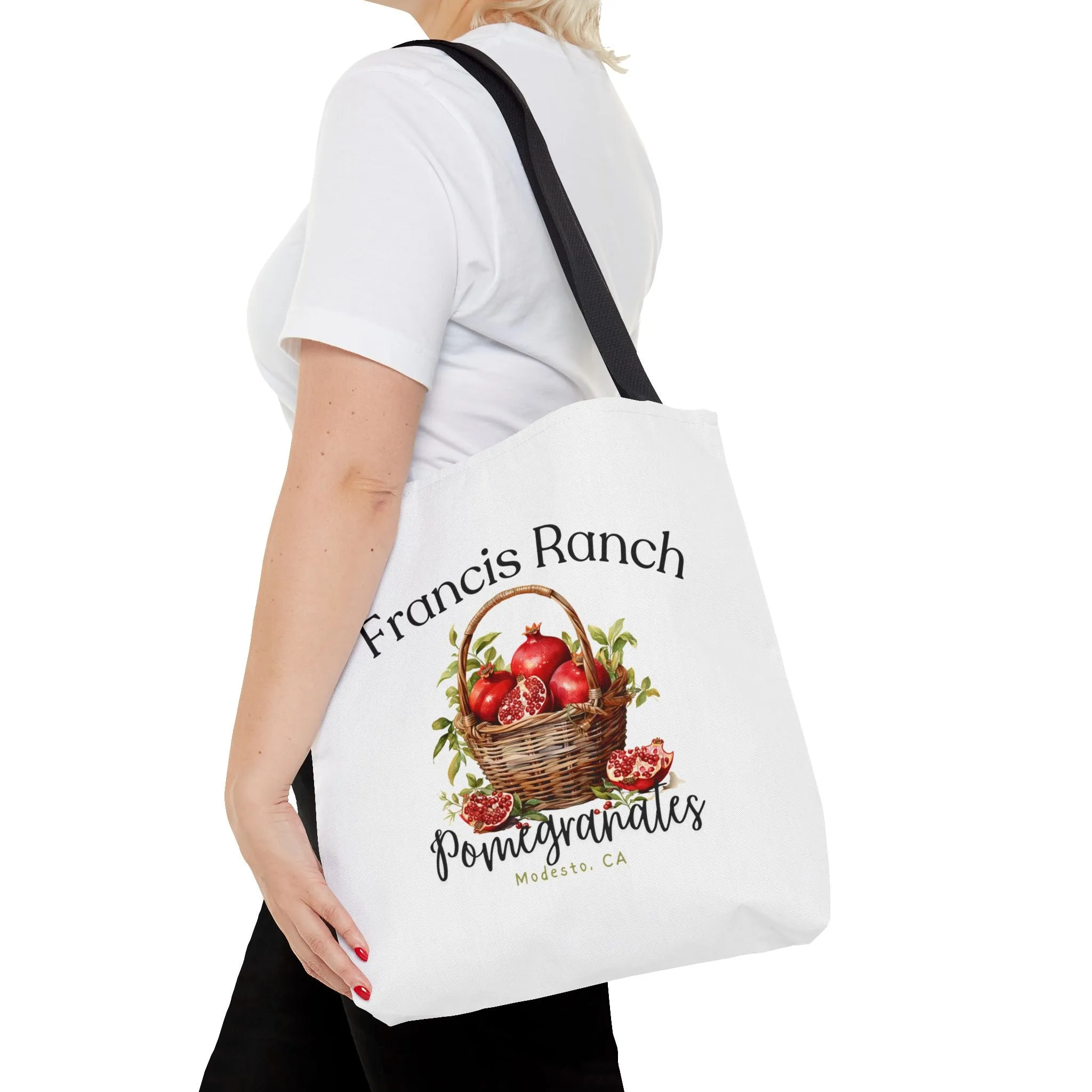 Francis Ranch Pomegranate Tote Bag (AOP)
