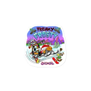 Freaky Frosty Sticker