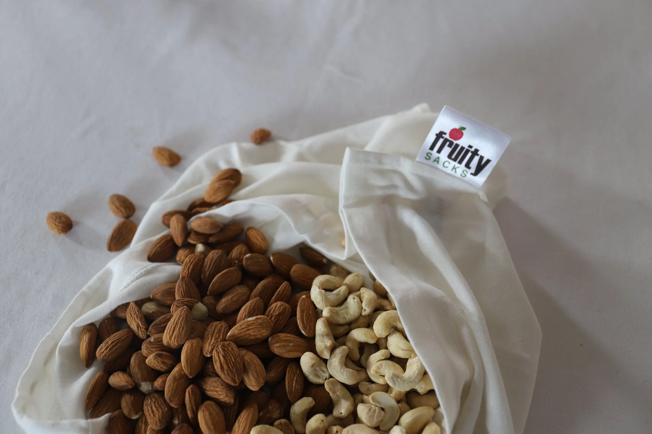 Fruity Sacks Reusuable Bamboo Bulk Food Bags - 3 pack