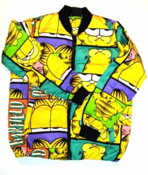 Garfield Multi Print Block Coat Jacket