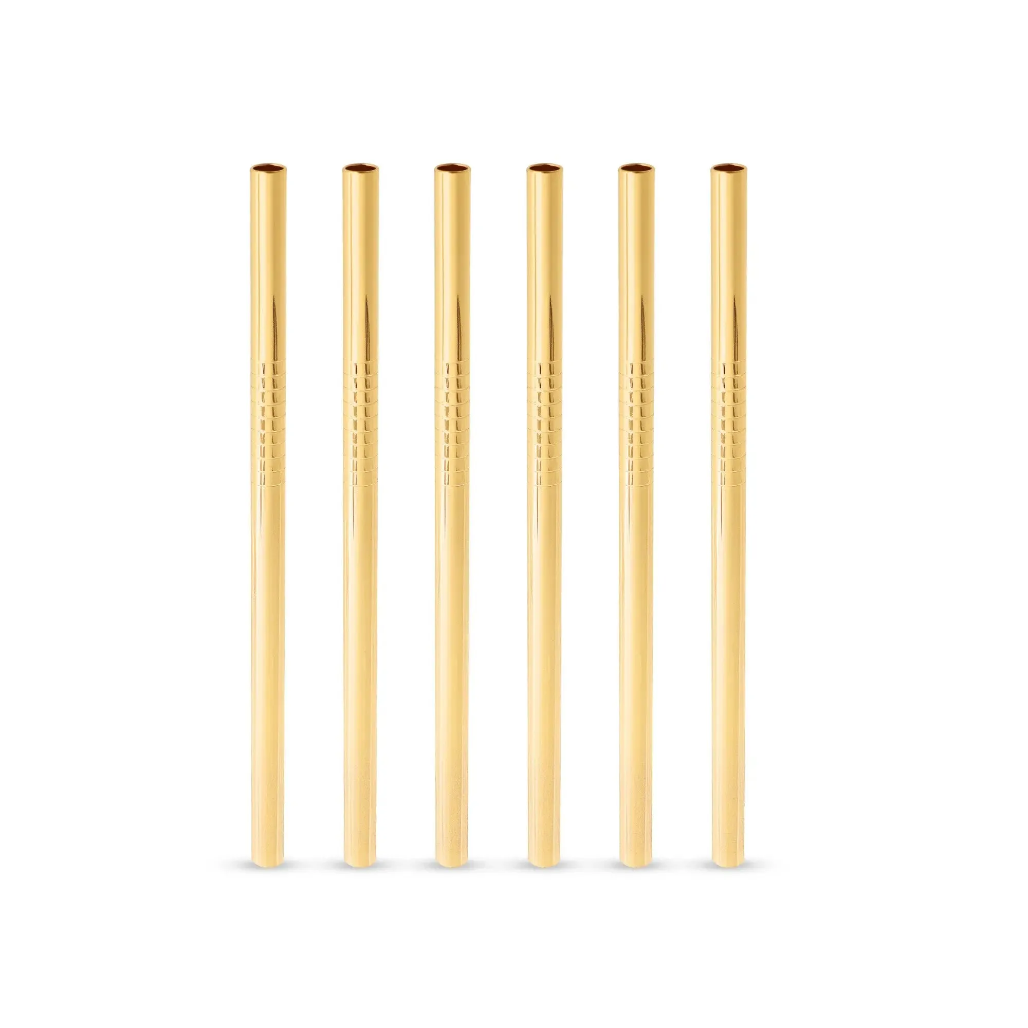 Gold Lowball Straws by Viski