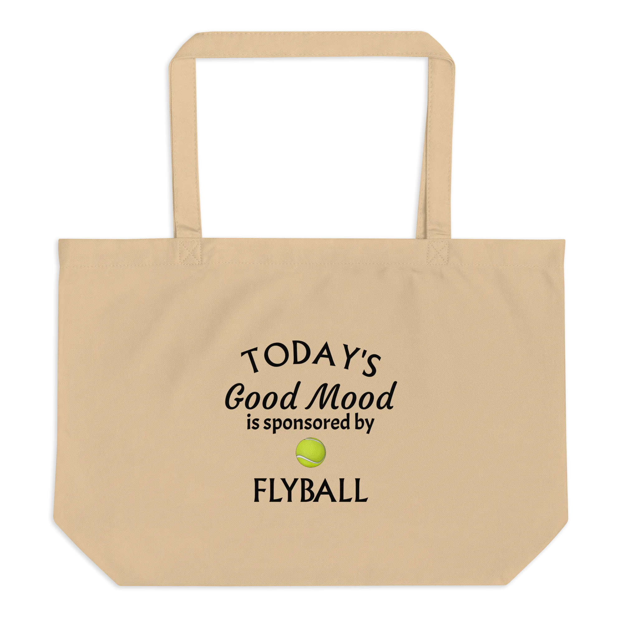 Good Mood by Flyball X-Large Tote/ Shopping Bags