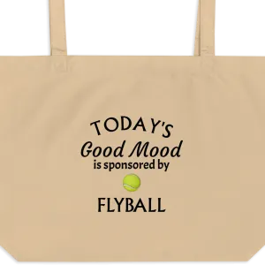 Good Mood by Flyball X-Large Tote/ Shopping Bags