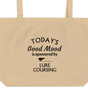Good Mood by Lure Coursing X-Large Tote/ Shopping Bags