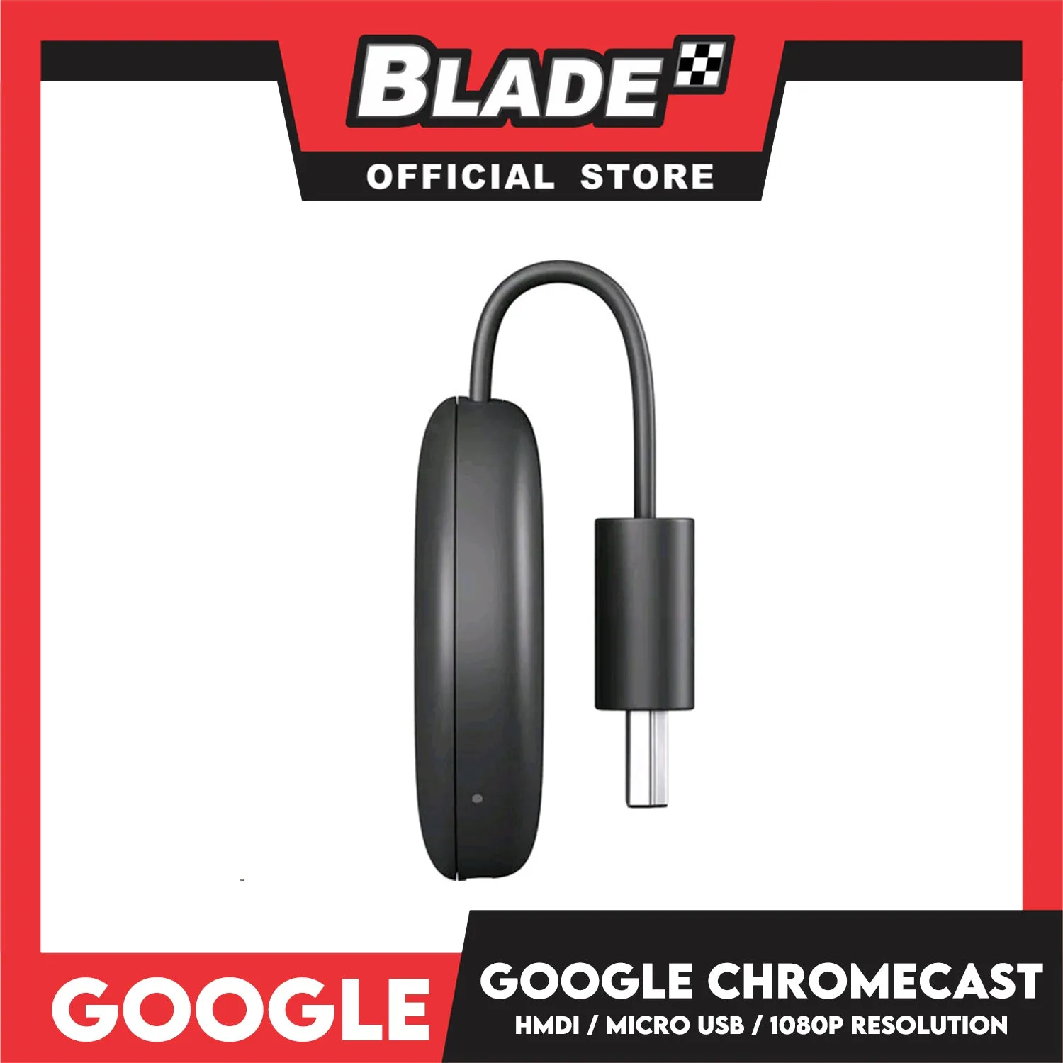 Google Chromecast 3rd Generation Streaming Device with HDMI Cable, Stream Shows, Music, Photos, and Sports from Your Phone to Your TV