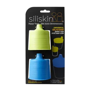 GoSili - Stretchy Silicone Lids with Sippy Spout - 2 Pack