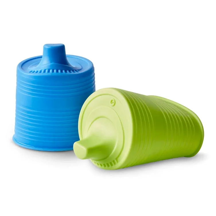 GoSili - Stretchy Silicone Lids with Sippy Spout - 2 Pack