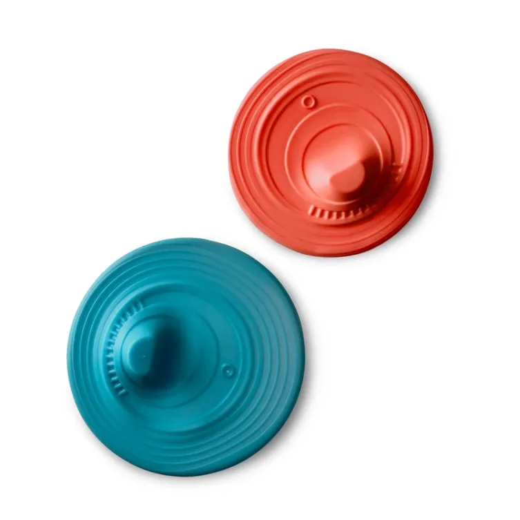 GoSili - Stretchy Silicone Lids with Sippy Spout - 2 Pack