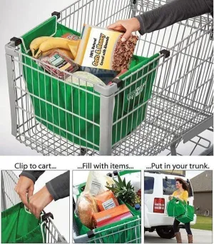 GraBag - The Ultimate Grocery Bag (2 PCS)