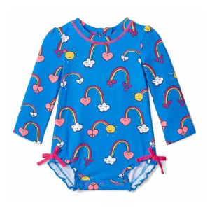 Hatley Baby Rashguard Swimsuit - Summer Sky