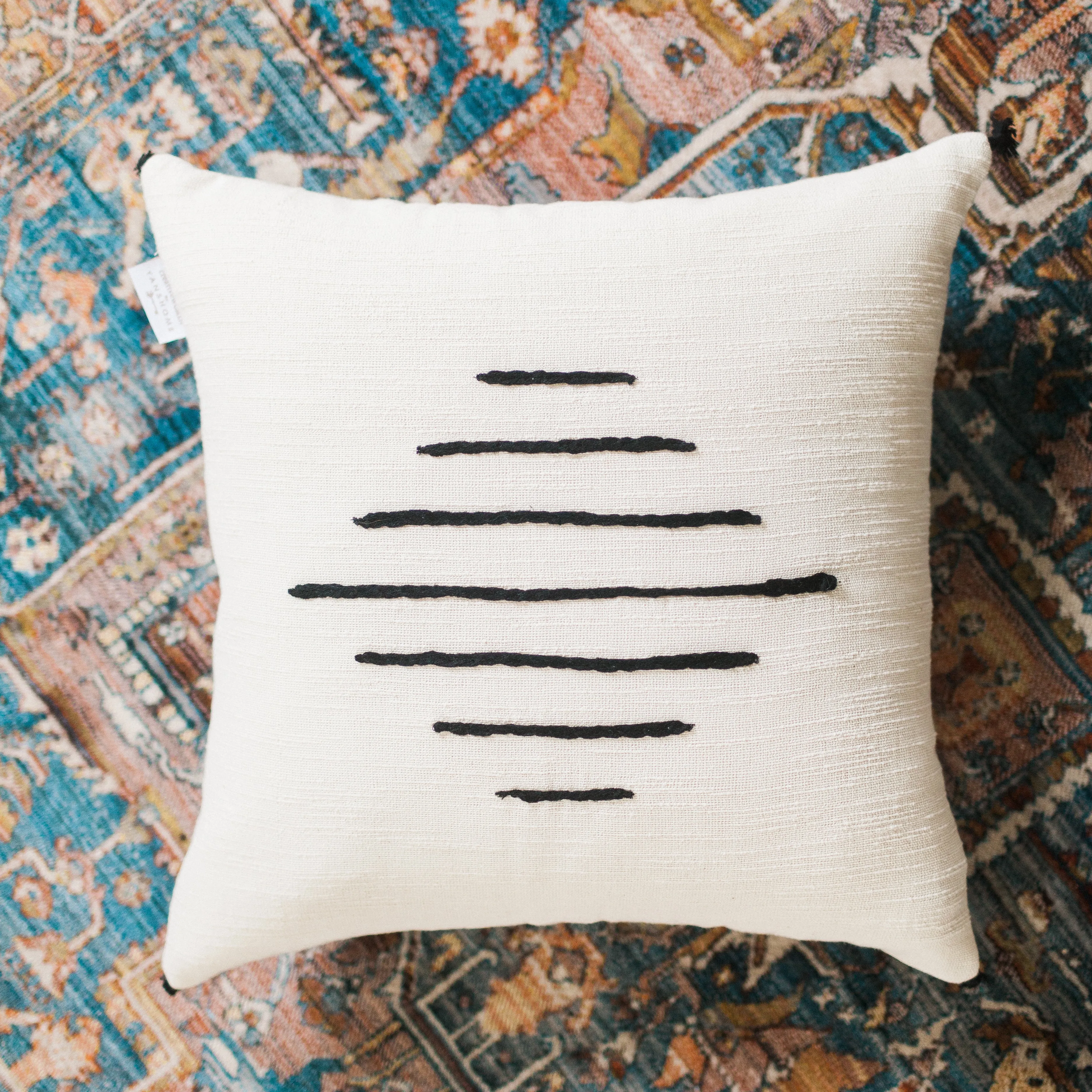 Hela Pillow 18" x 18" with zipper closure