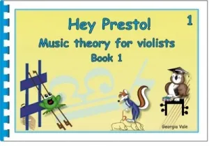 HEY PRESTO! THEORY FOR VIOLISTS BK 1 (NOP)