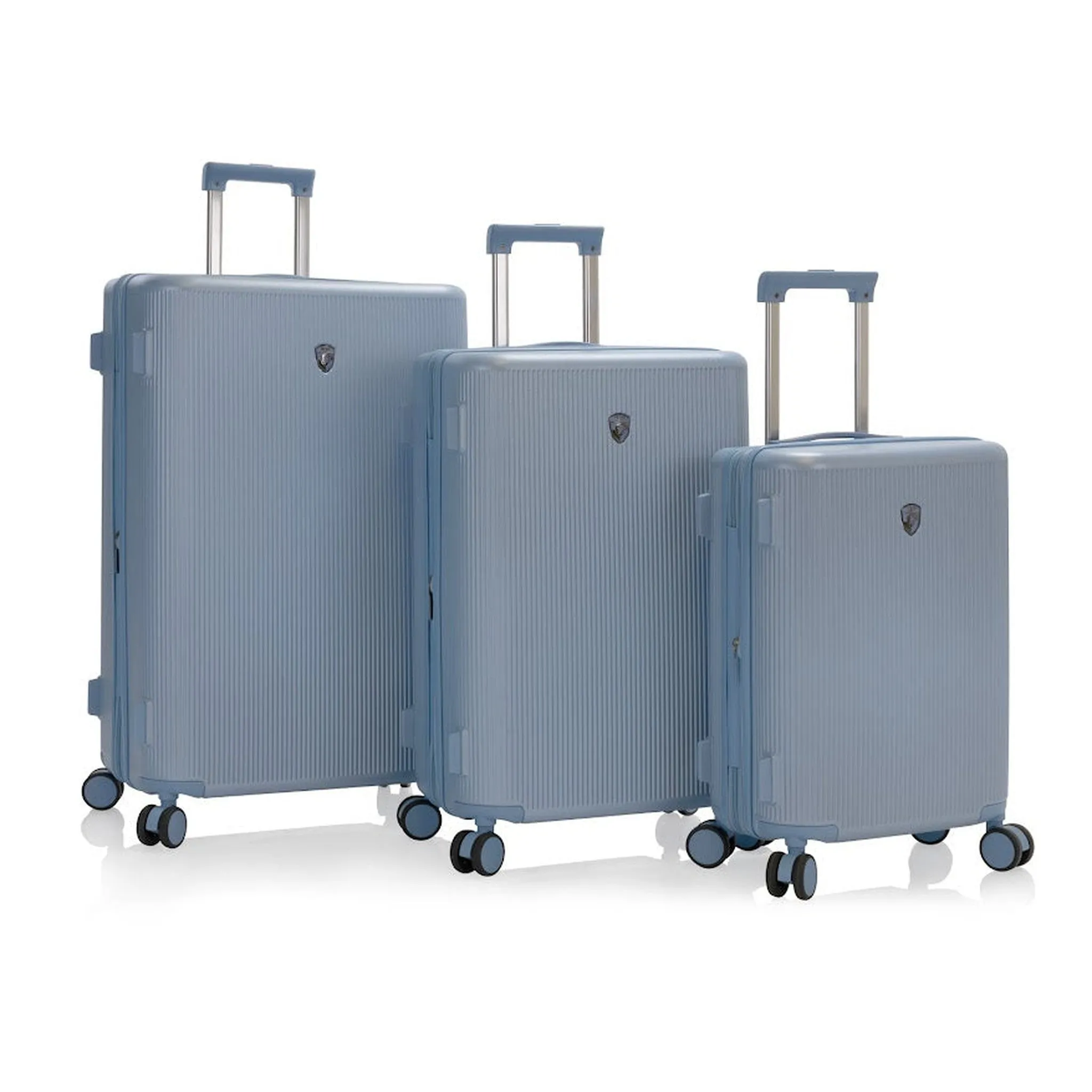 Heys Earth Tones 3 Piece Spinner Set