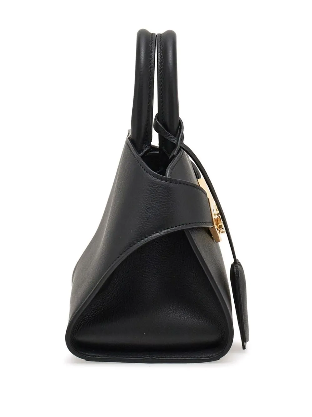 Hug mini leather tote bag