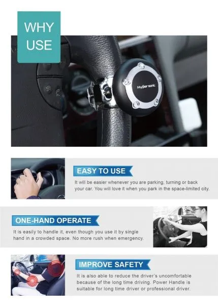 Hypersonic Steering Snob Black