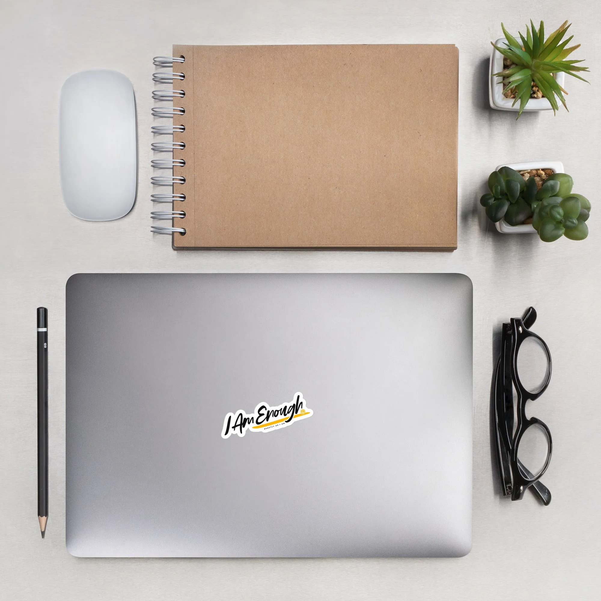I AM ENOUGH STICKERS Motivate Positive Mental Health Inspirational