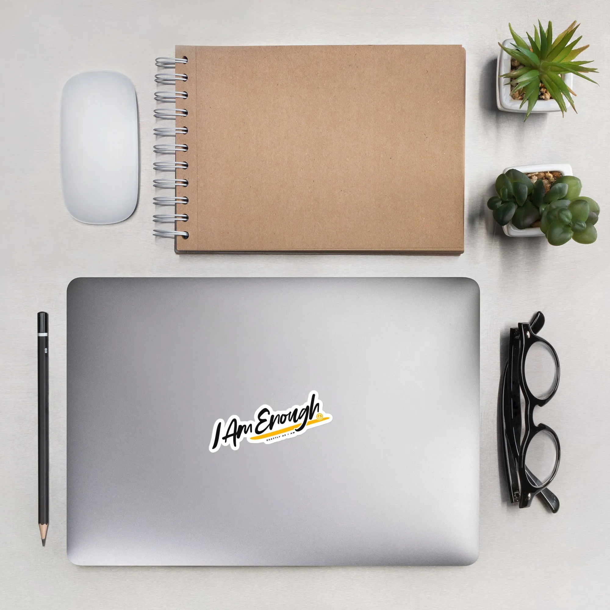 I AM ENOUGH STICKERS Motivate Positive Mental Health Inspirational