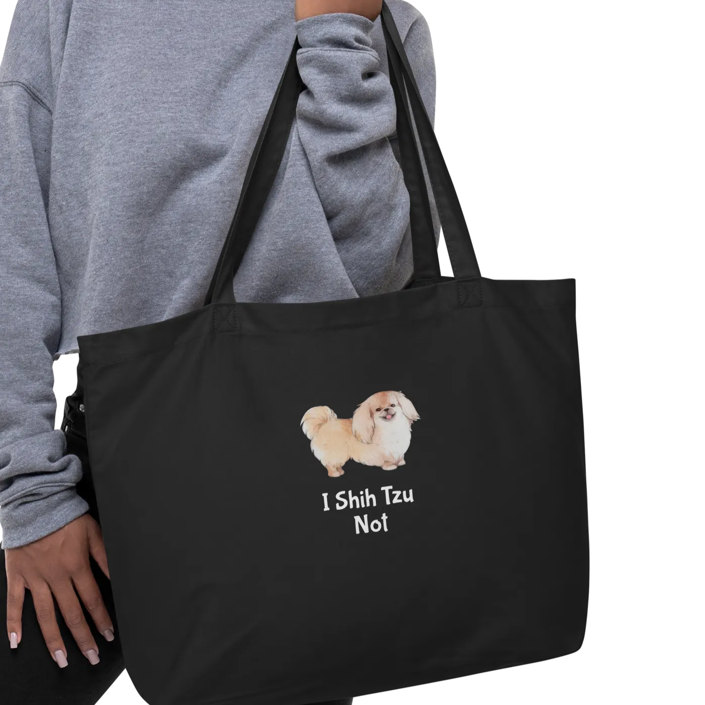I Shih Tzu Not X-Large Tote/ Shopping Bags