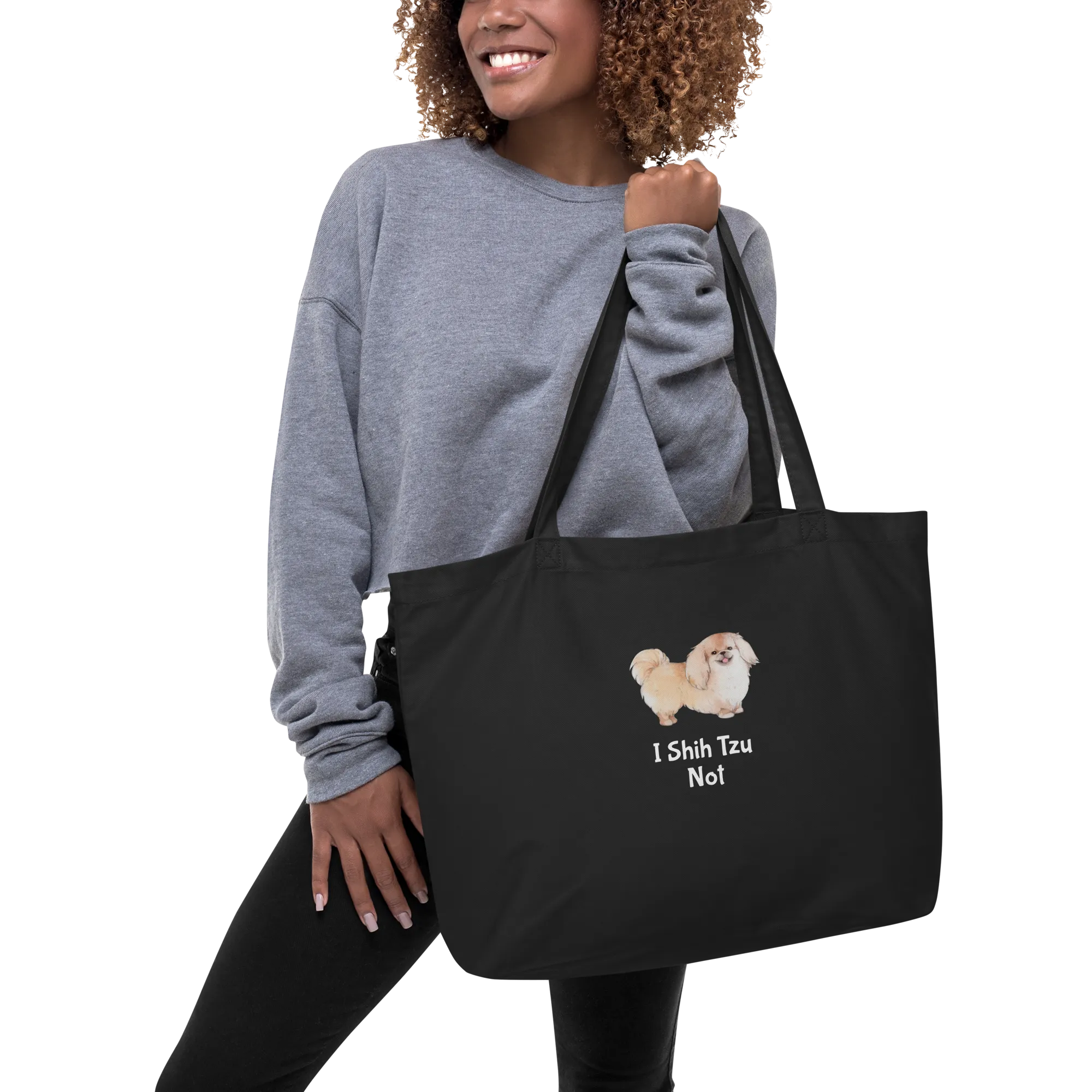 I Shih Tzu Not X-Large Tote/ Shopping Bags