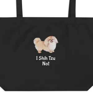 I Shih Tzu Not X-Large Tote/ Shopping Bags