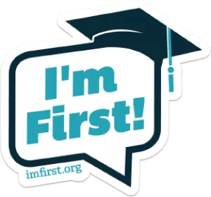 I'm First! Sticker