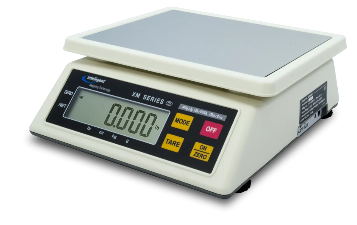 Intelligent Weighing XM-1500 XM Series Precision Scale, 1500 g Capacity, 0.5 g Readability