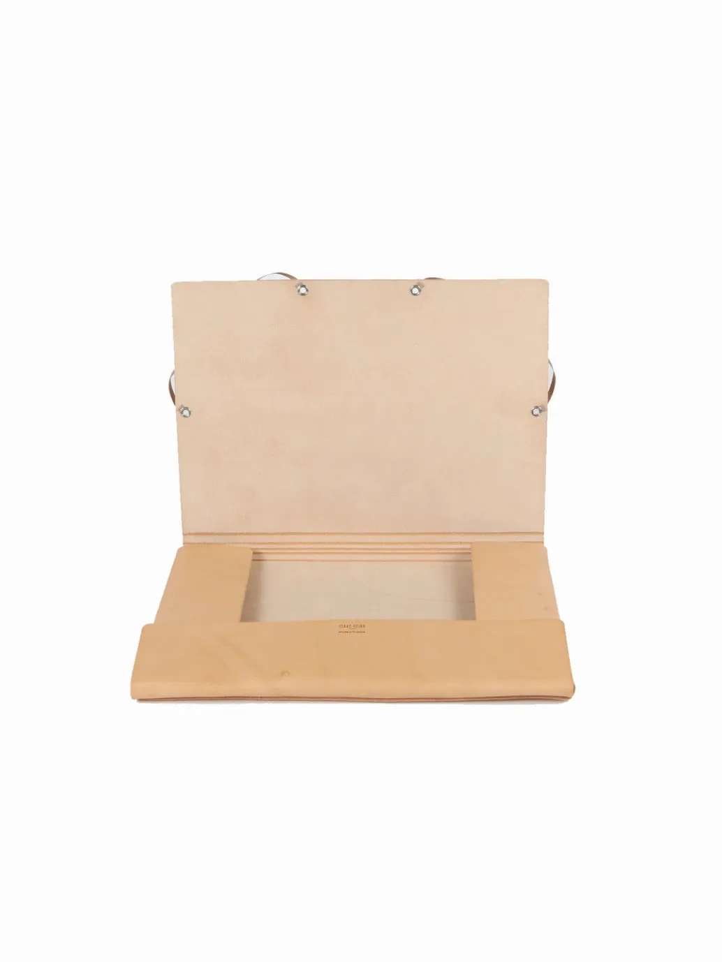 Isaac Reina A4 Covered Folder, Natural