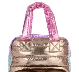 Iscream Icy Color Block Mini Puffer Bag