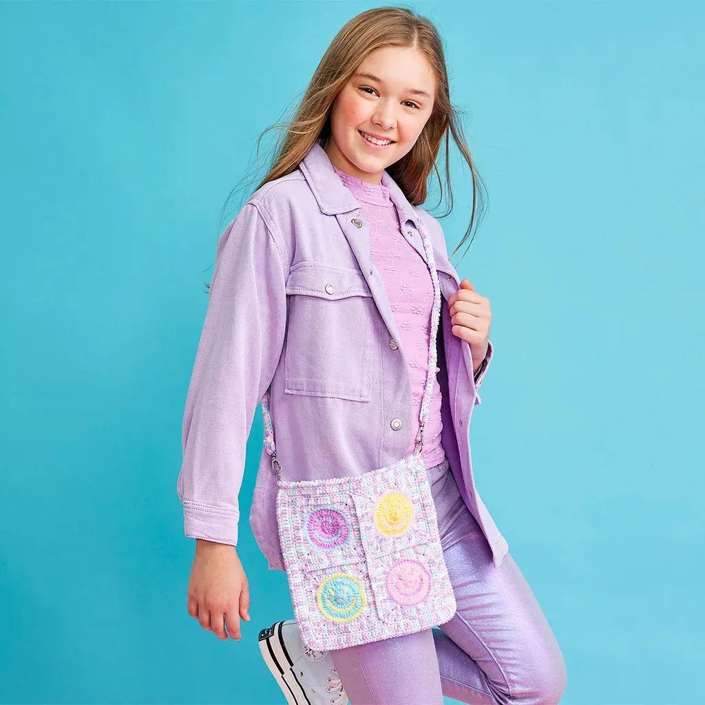 Iscream Smiles Crochet Bag