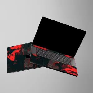 Itachi Uchiha Crow Laptop Skin