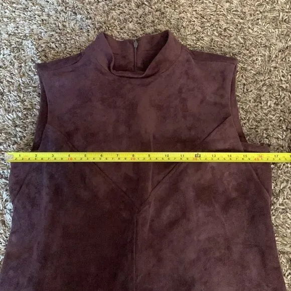 Ivanka Trump plum/purple velvet dress, size 8.