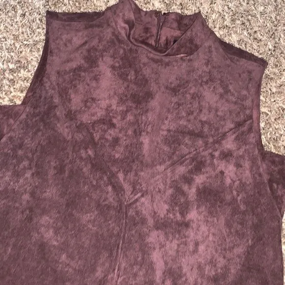 Ivanka Trump plum/purple velvet dress, size 8.