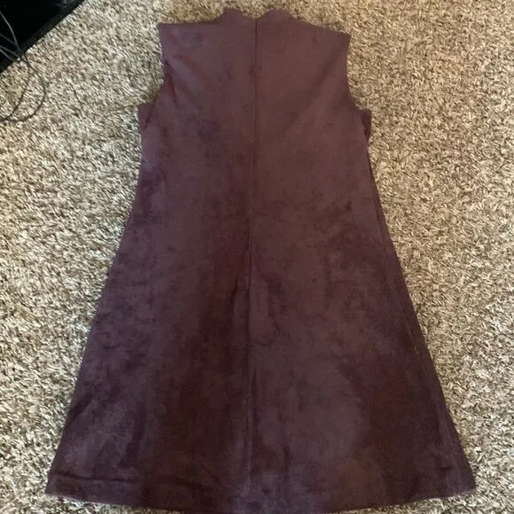 Ivanka Trump plum/purple velvet dress, size 8.