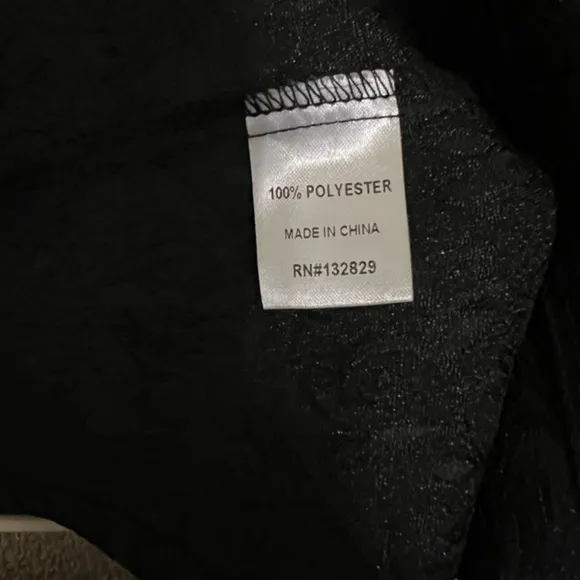 Jacquard Mini Slit Dress in Black Party Cocktail Size XS