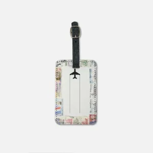 Jet Set Luggage Tag w/Buckle