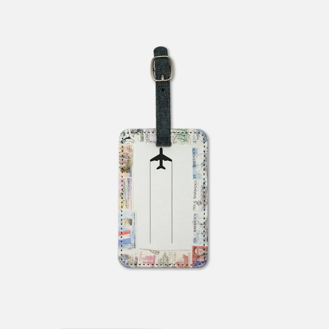 Jet Set Luggage Tag w/Buckle