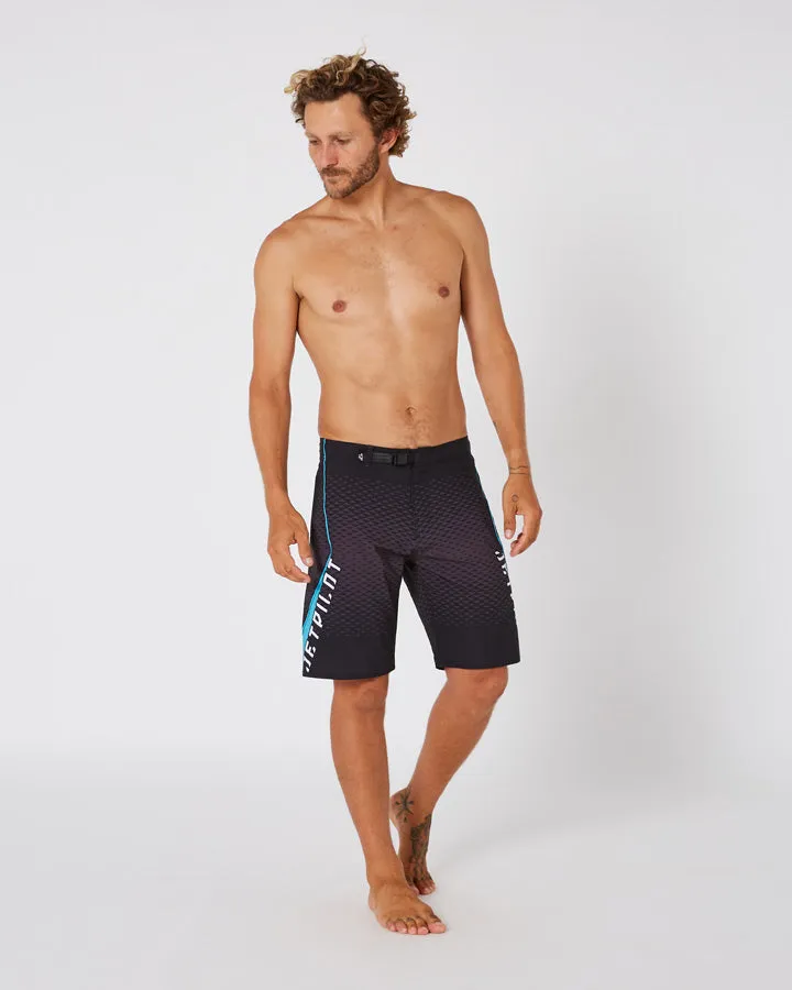 Jetpilot Streamliner Mens Boardshorts - Black/Blue