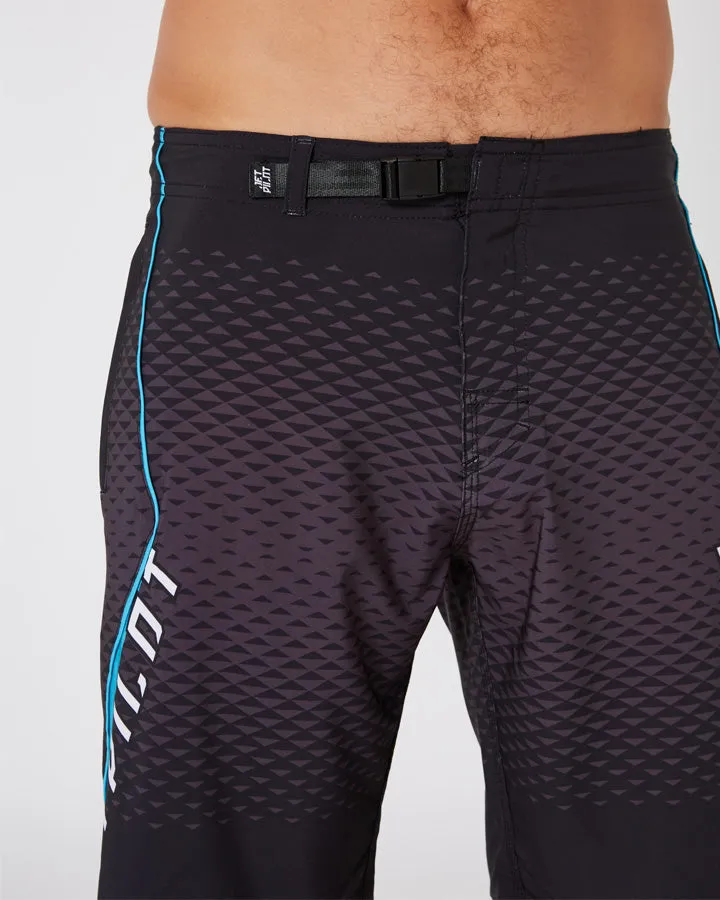 Jetpilot Streamliner Mens Boardshorts - Black/Blue