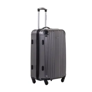 Jetstream 24-inch Hardside Rolling Spinner Checked Luggage, 24in Hardside Spinner Luggage