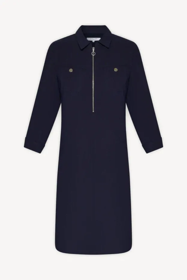 JODY SHORT ZIPPED DRESS