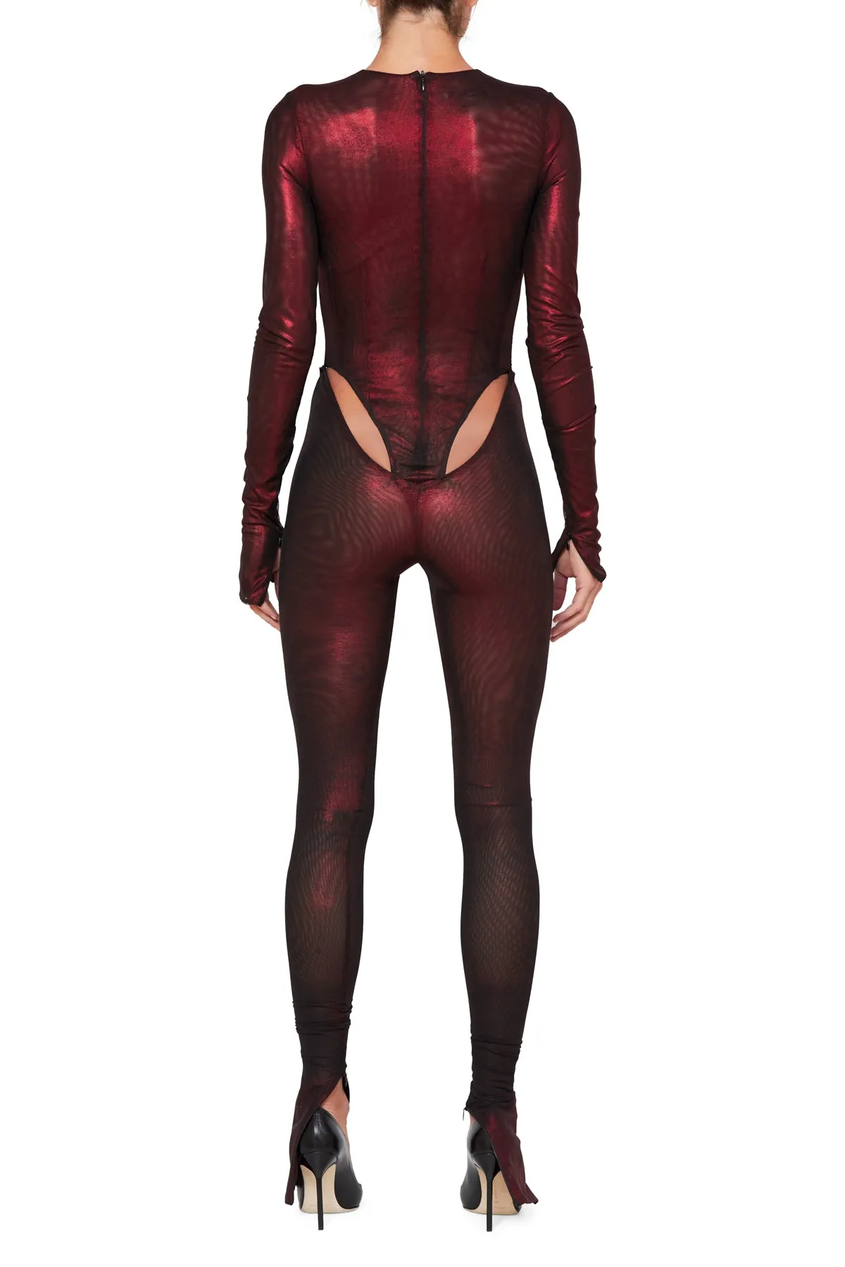 Jumpsuit with Cut Out Hip Detail