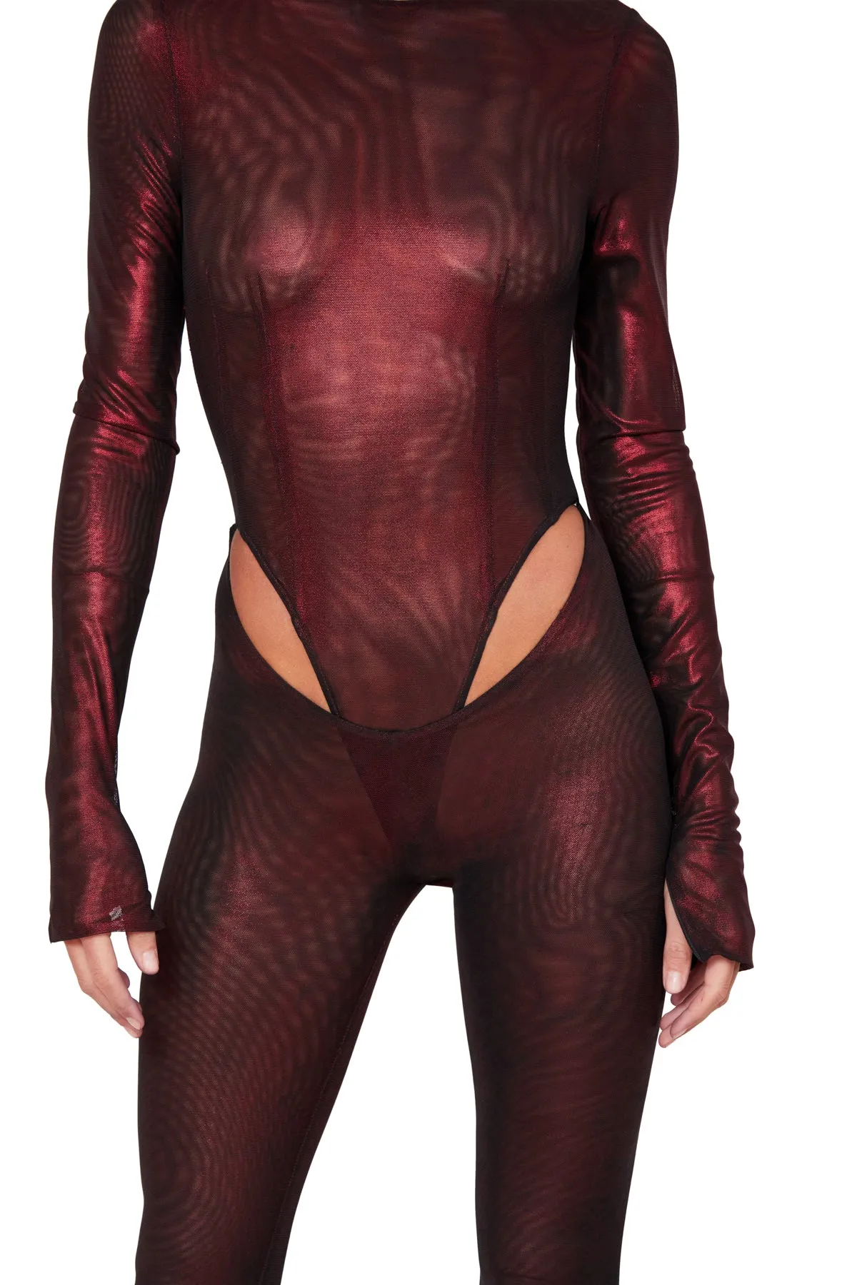 Jumpsuit with Cut Out Hip Detail