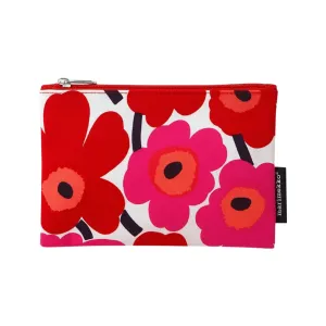 Kaika Mini Unikko Cosmetic Bag/ Red