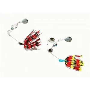 KAMIKAZE Quad Spin Arama Spinner Baits 18gr w plastic-2PkD